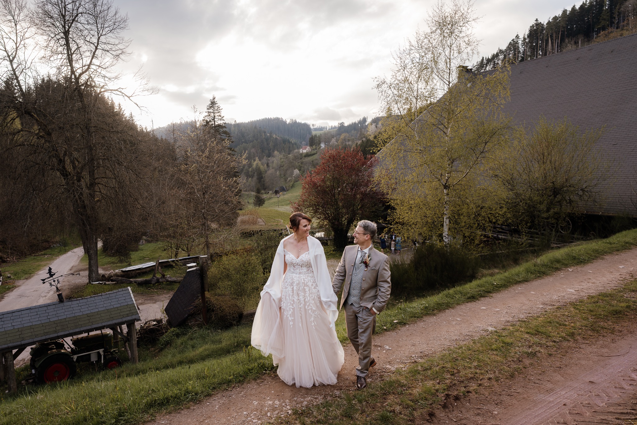 Christina & Matthias Freie Trauung Schwarzwald Kammererhof