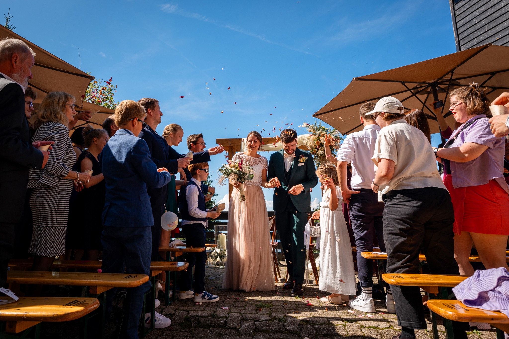 Hochzeitsreportage Schwarzwald - Natürliche Hochzeitsfotos