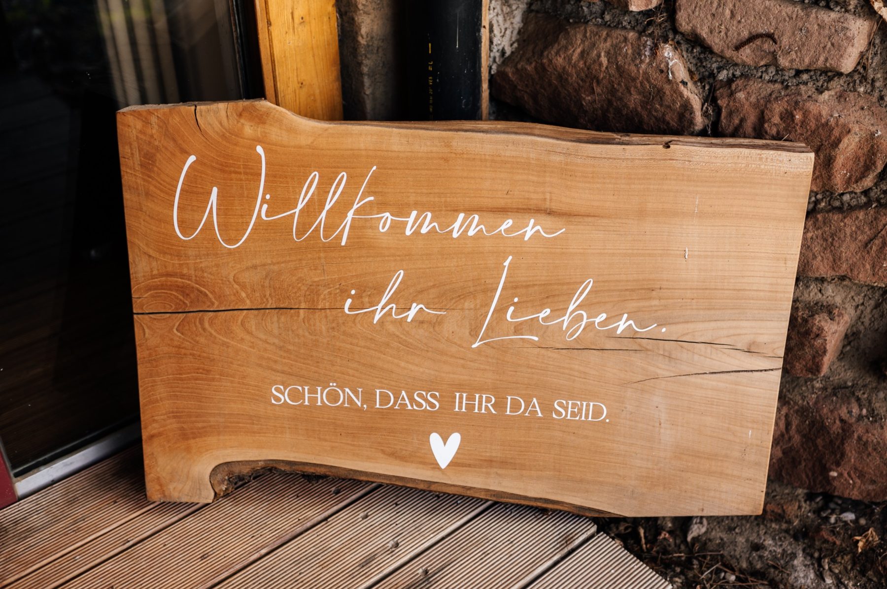 Hochzeitsgäste bei der Feier von Clara und Andreas in der Ortenau