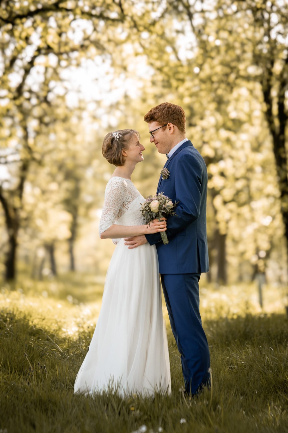 Abendliche Hochzeitsreportage von Clara und Andreas in Ettenheim, Ortenau