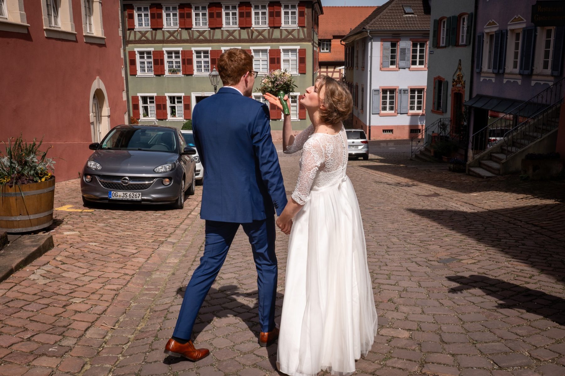 Hochzeitsreportage von Clara und Andreas im Haus am Teich in Ettenheim