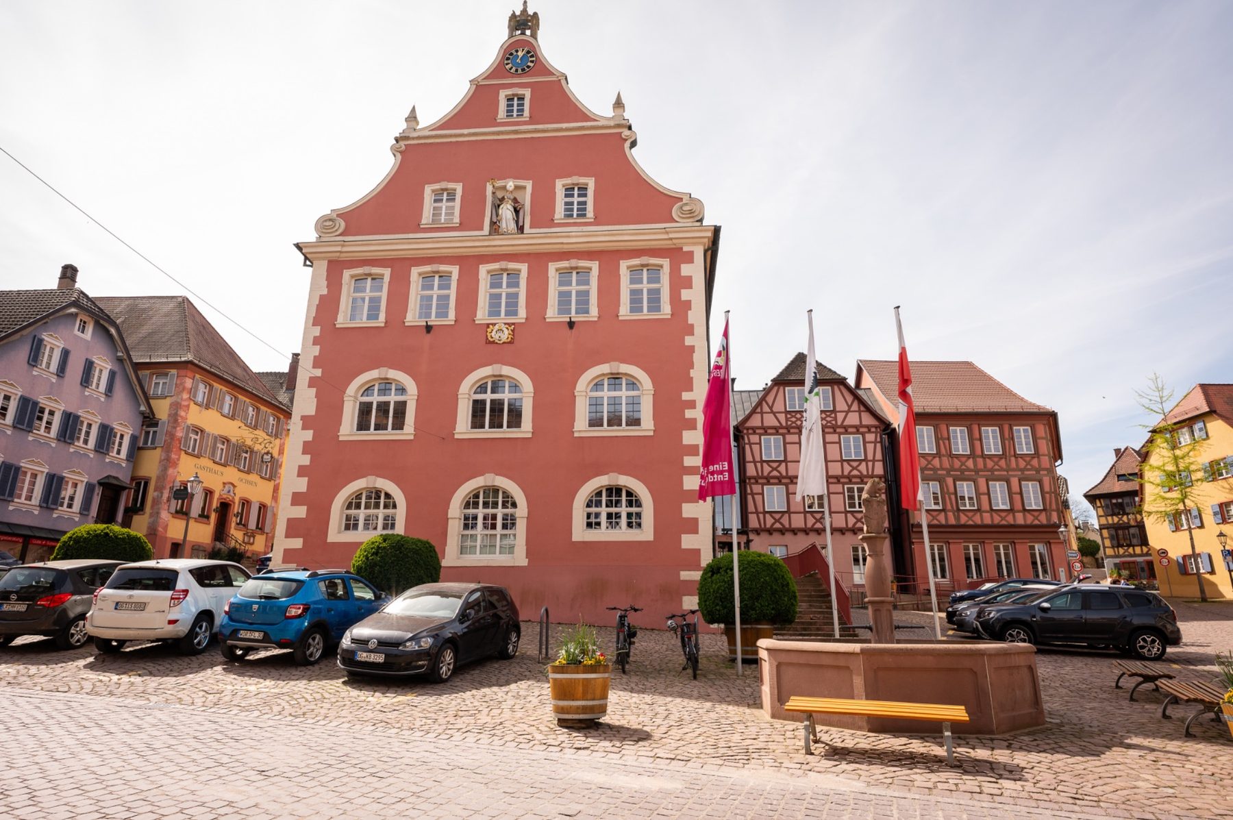 Das historische Rathaus Ettenheim – Standesamt und Trauungsort von Clara und Andreas