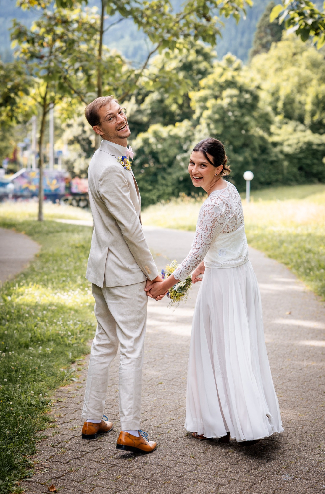 Brautpaar Freiburg kirchliche Hochzeit – Isabela Campos