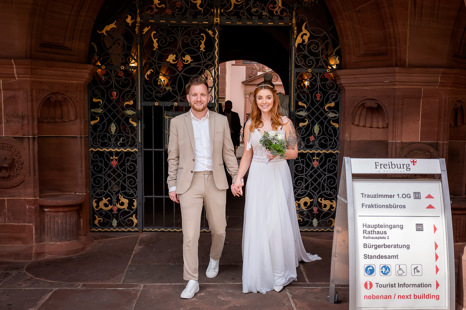Hochzeitsfotografie Standesamt Freiburg