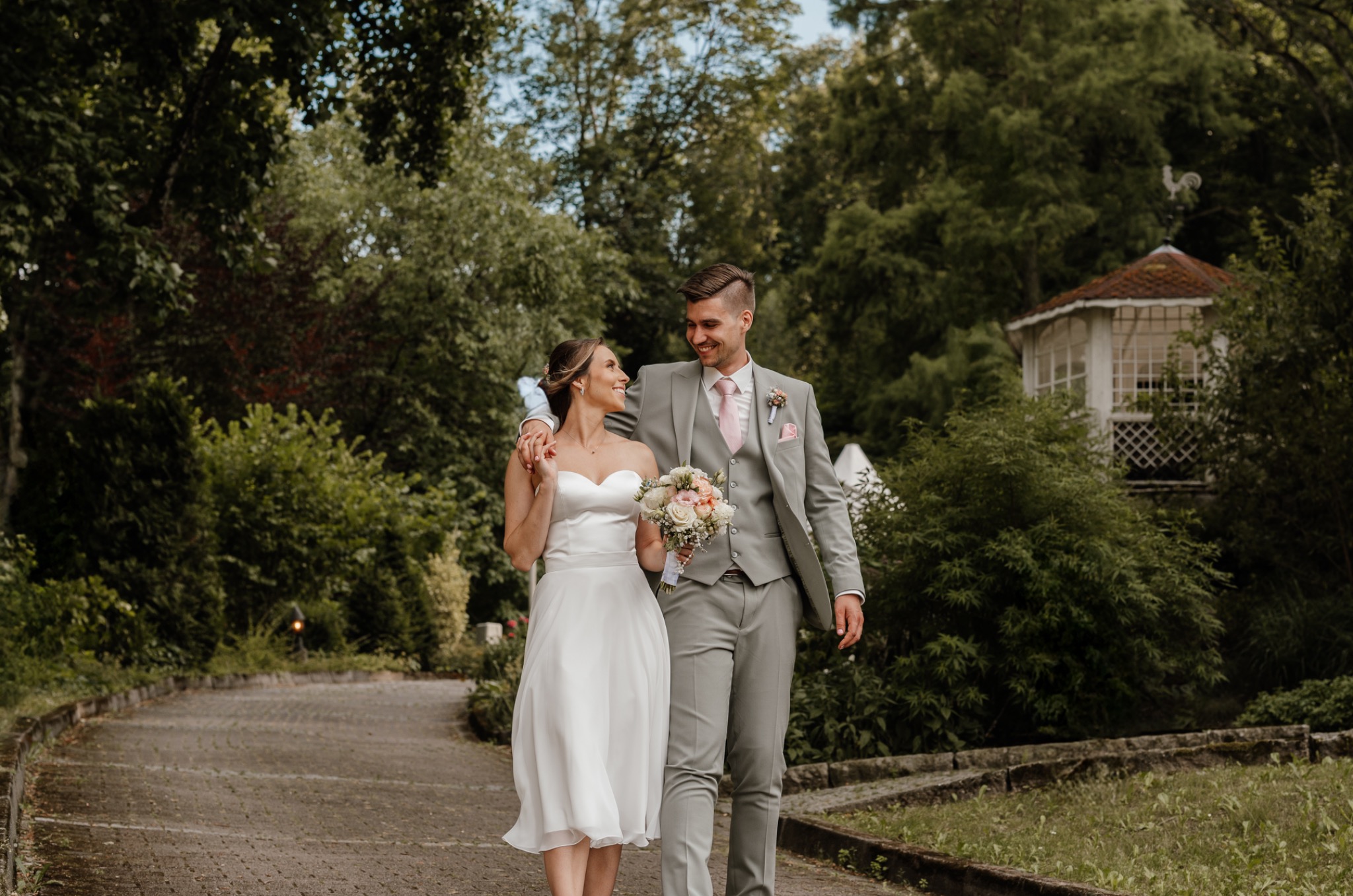 Brautpaar Schwarzwald – Hochzeitsreportage Sasbachwalden