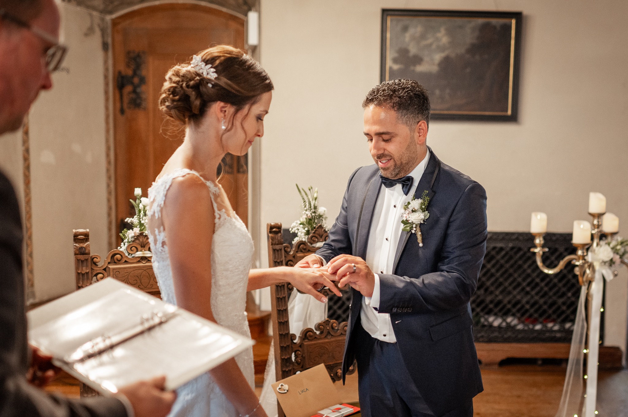 Hochzeitsreportage Schloss Staufenberg – natürliche Fotos