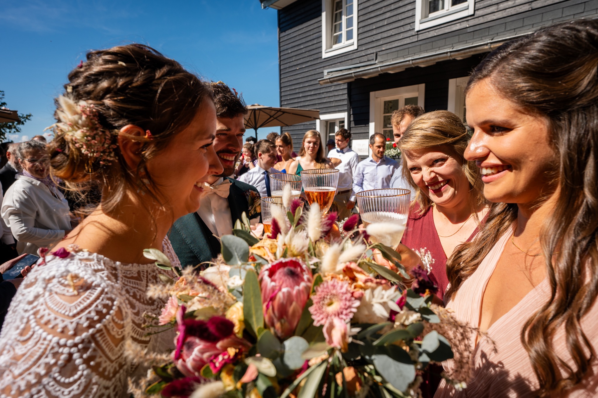 Hochzeitsfotografie Freiburg – freie Trauung Schwarzwald