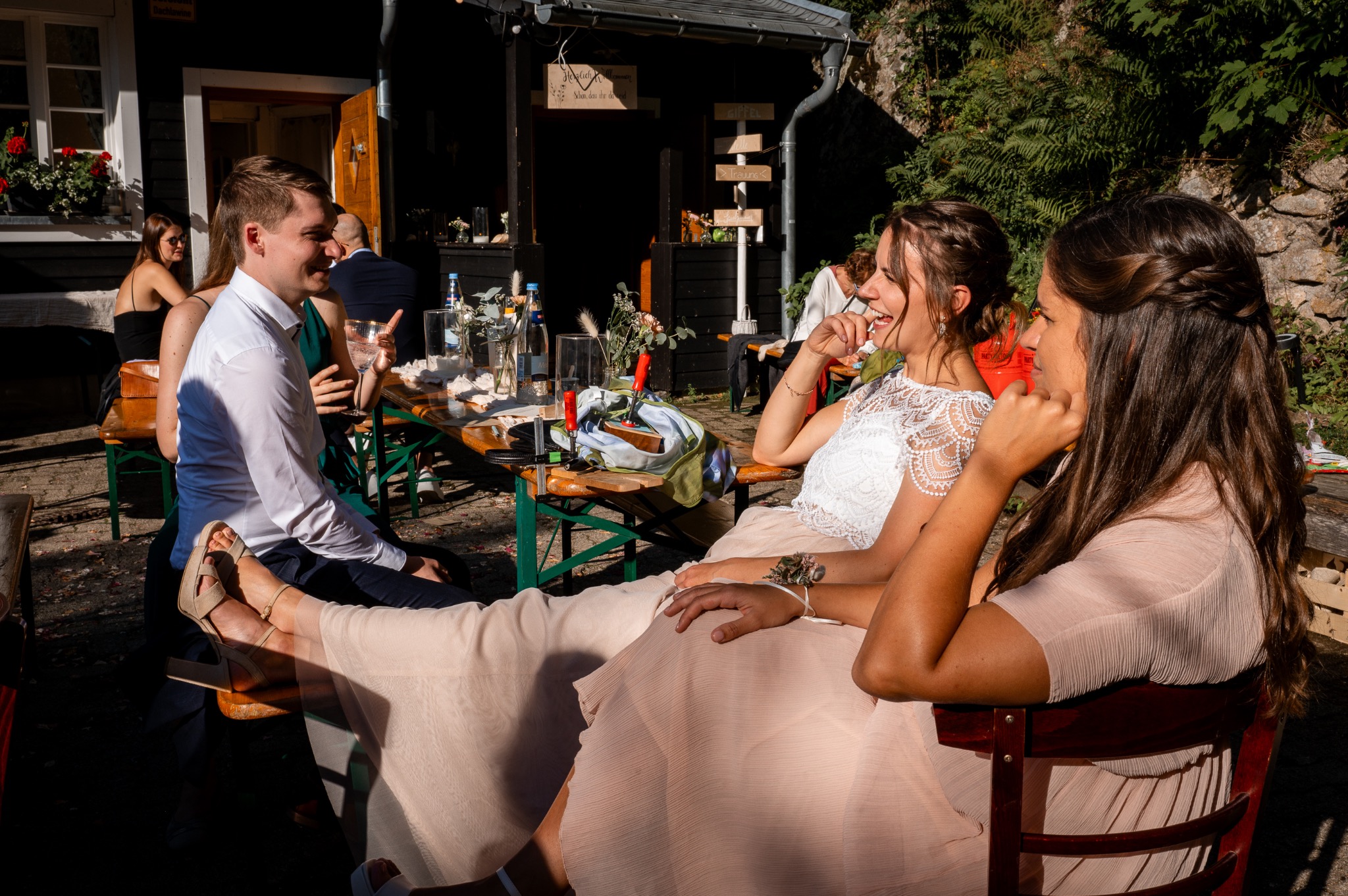 Freie Trauung Freiburg – Brautpaar Talvogtei Kirchzarten