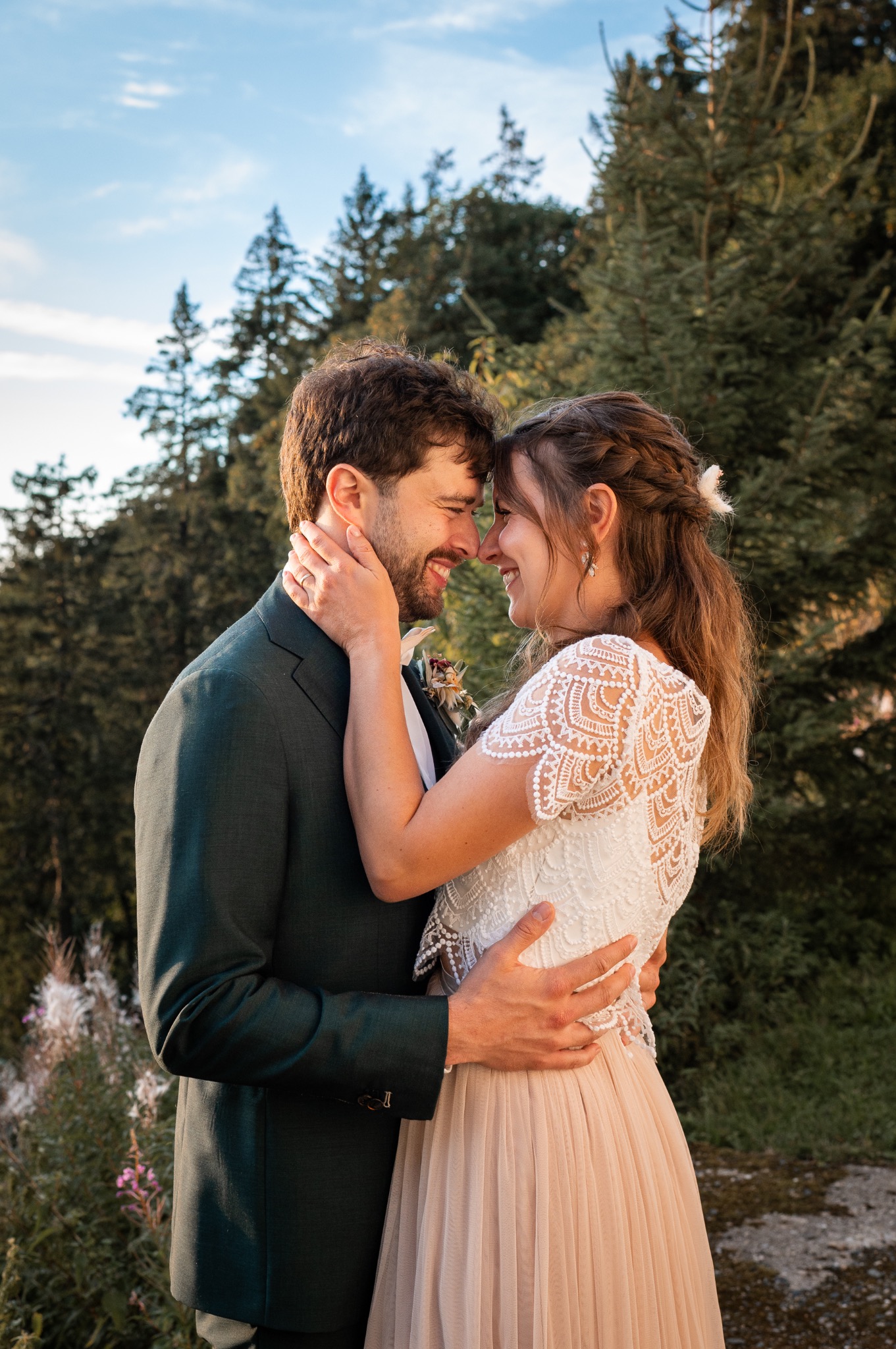 Freie Trauung Freiburg – Brautpaar Talvogtei Kirchzarten