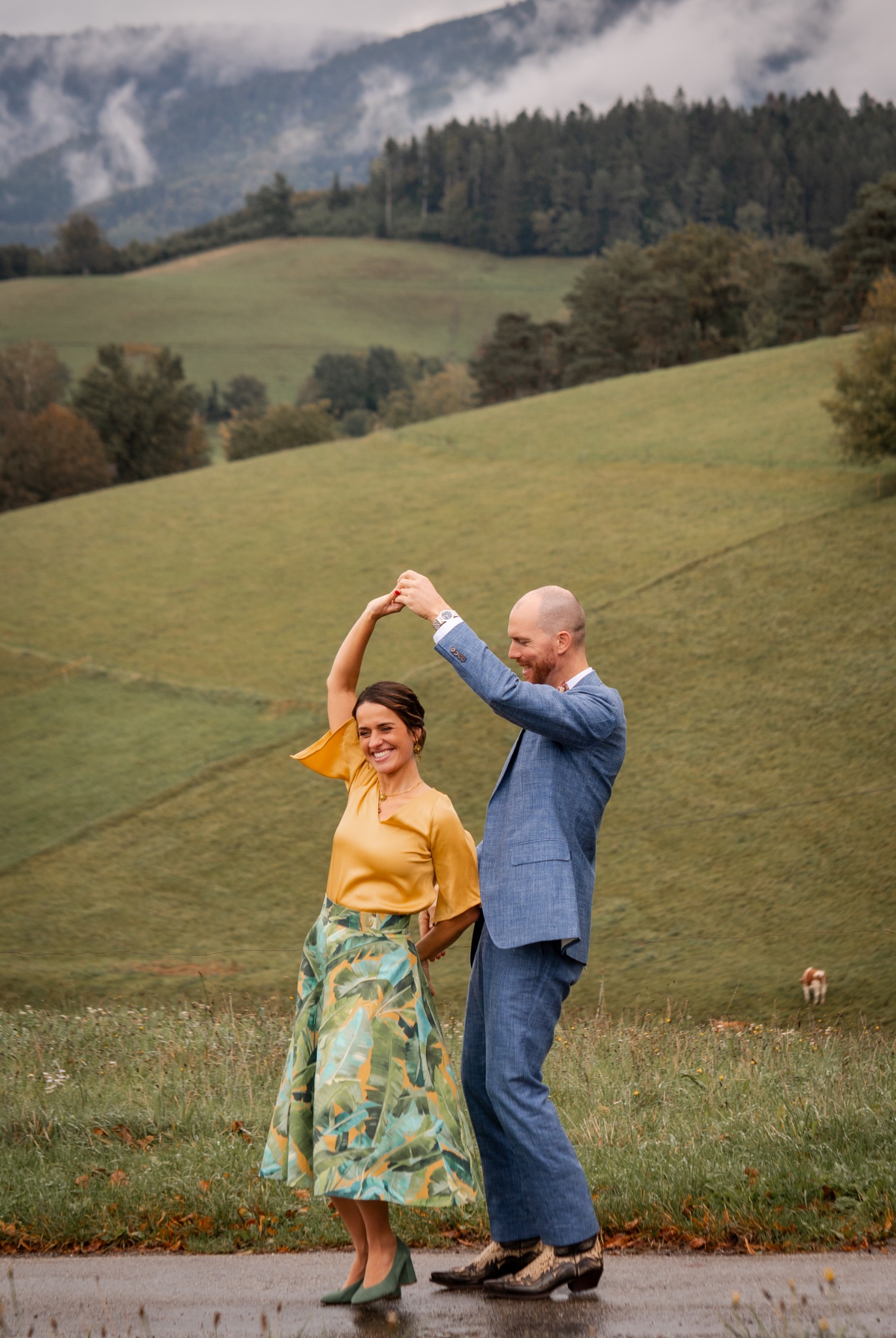 Standesamtliche Hochzeit Schwarzwald – natürliche Fotos