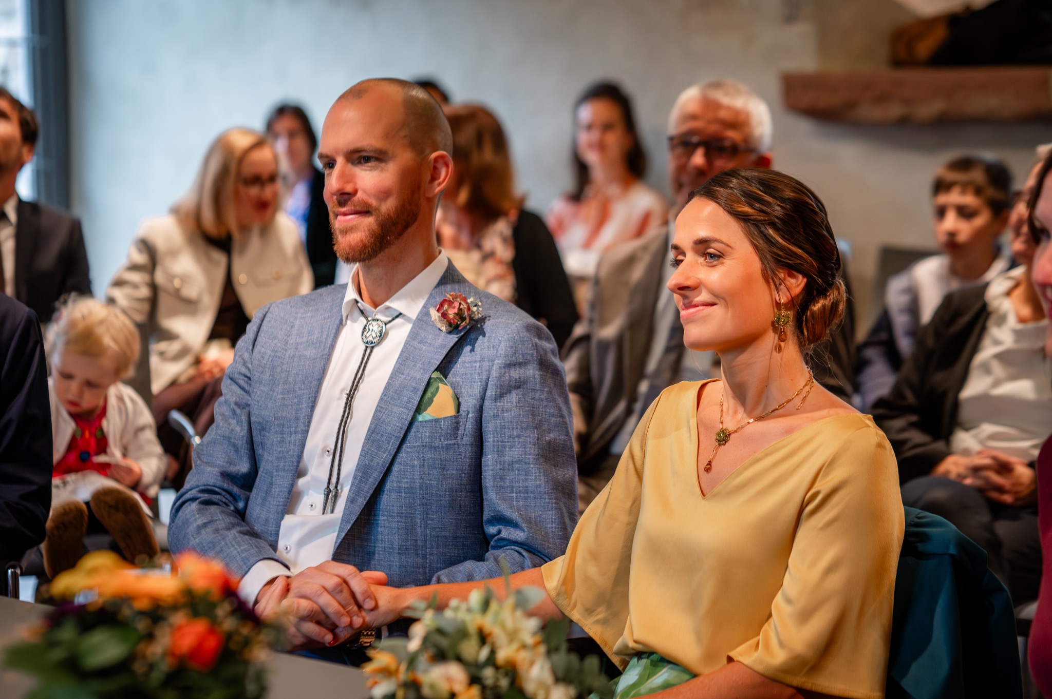 Standesamtliche Hochzeit Schwarzwald – natürliche Fotos