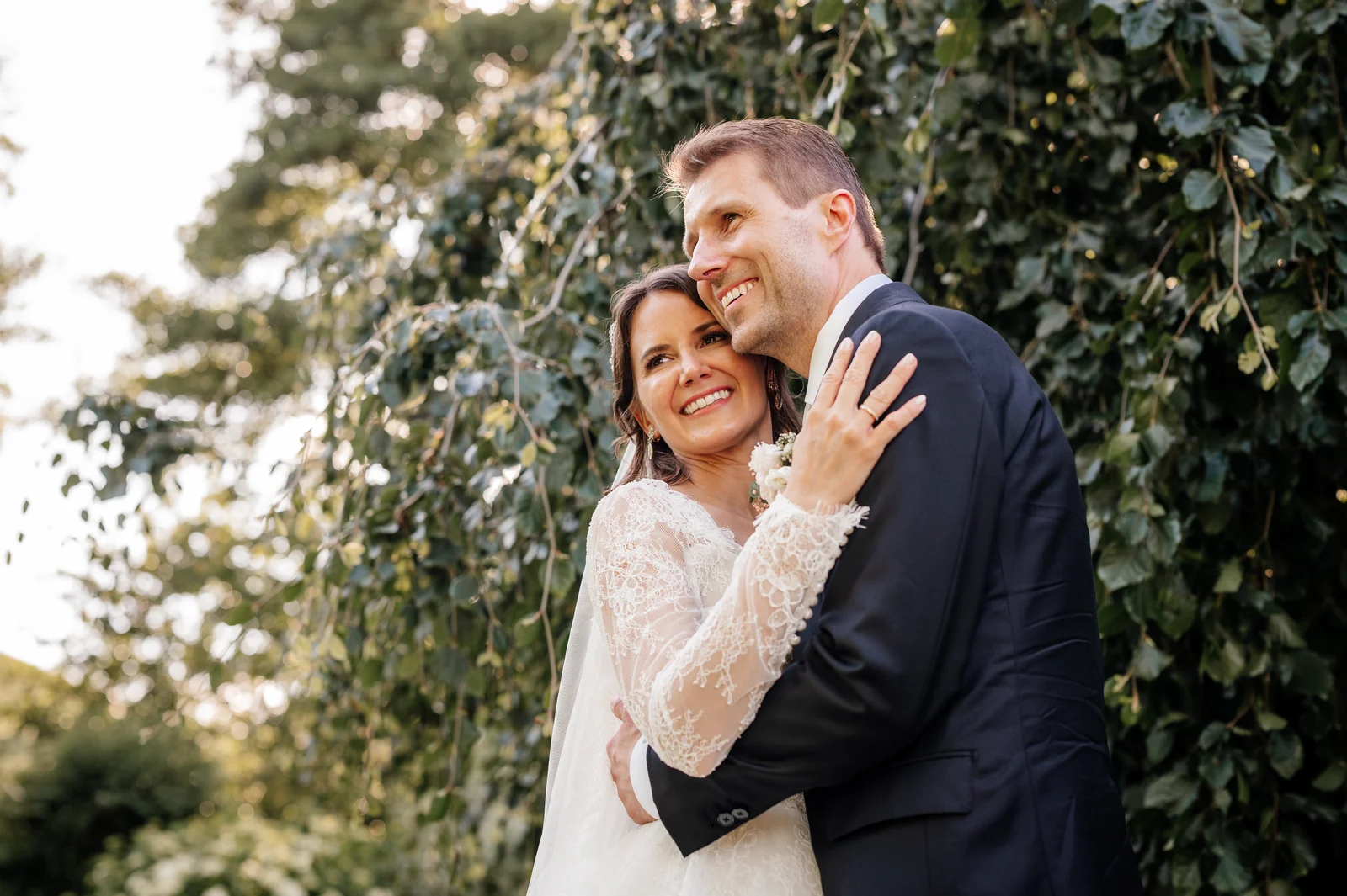 Sandra und Matthias bei ihrer Hochzeit in Gengenbach und Durbach