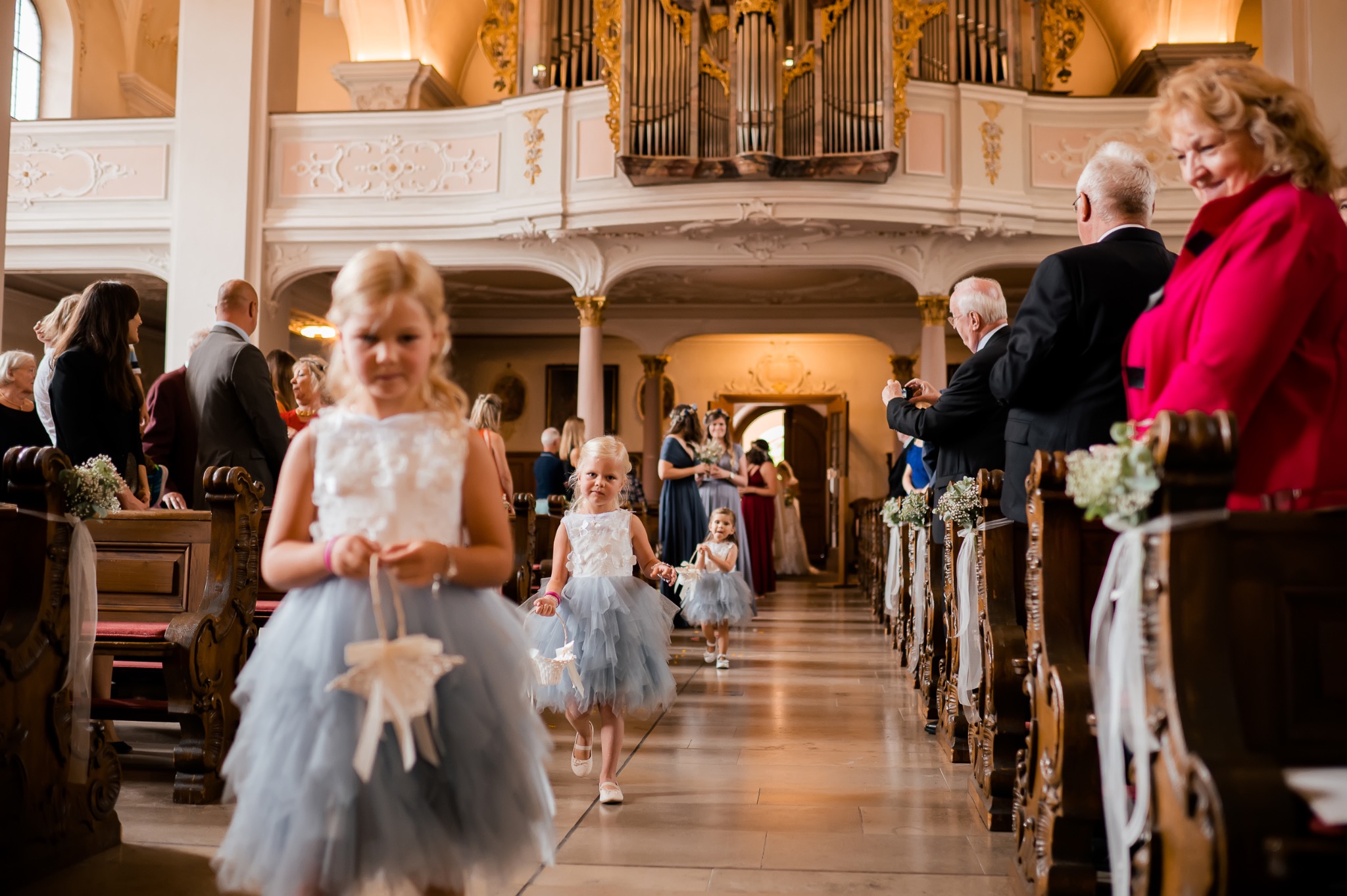 Kirchliche Hochzeit Schwarzwald – Gäste und Familie