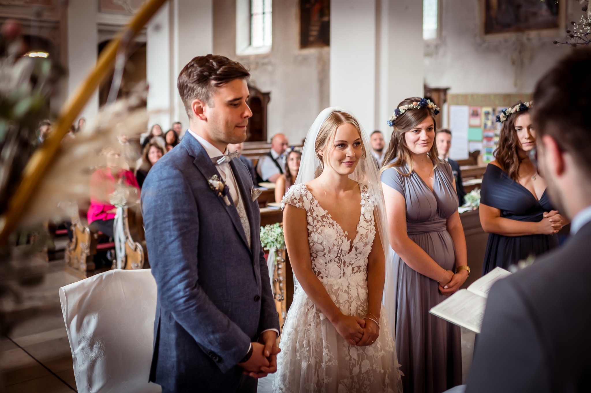 Hochzeit Schwarzwald Ortenau – Brautpaar Nähe