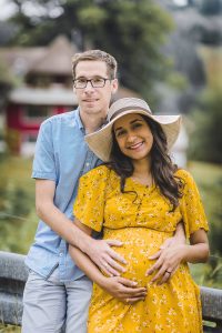 Schwangerschaft Fotoshooting im Schwarzwald